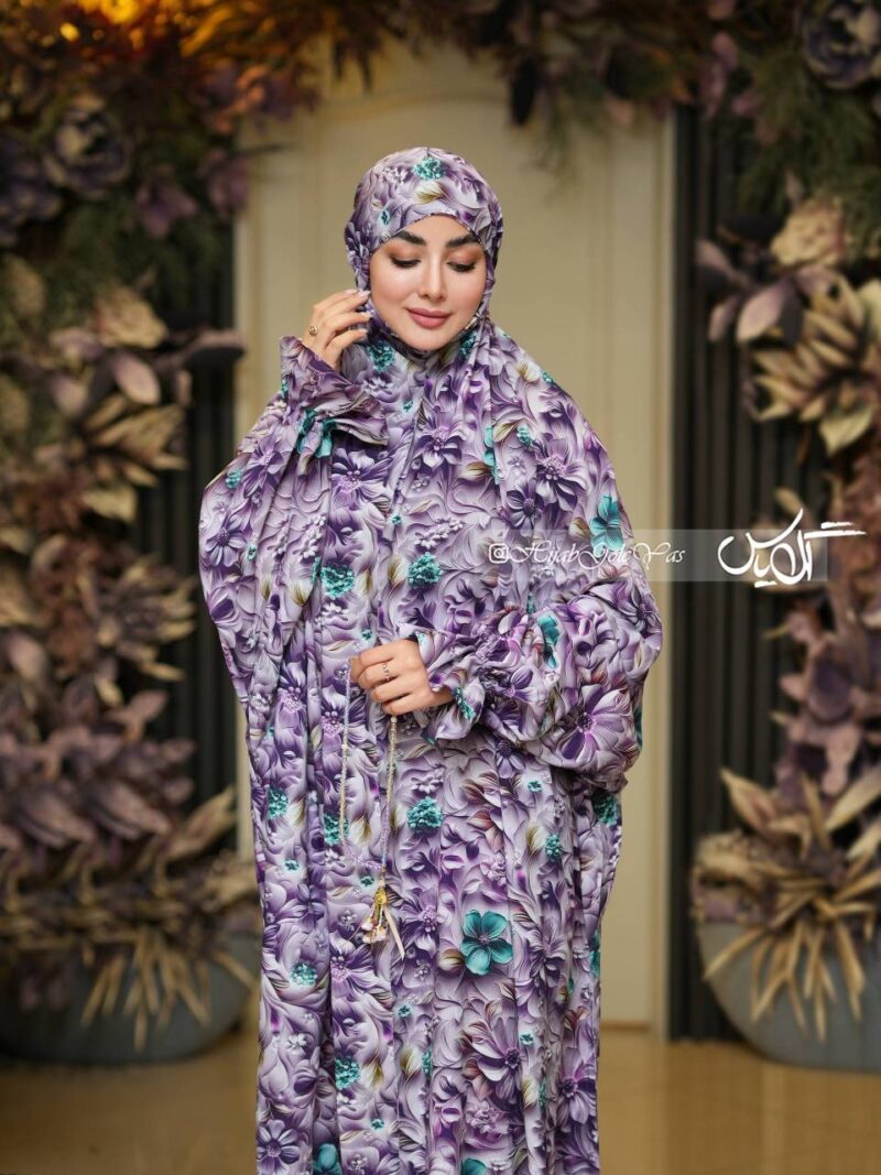 6004 چادر نماز آستین دار کد 6004 - Image 1