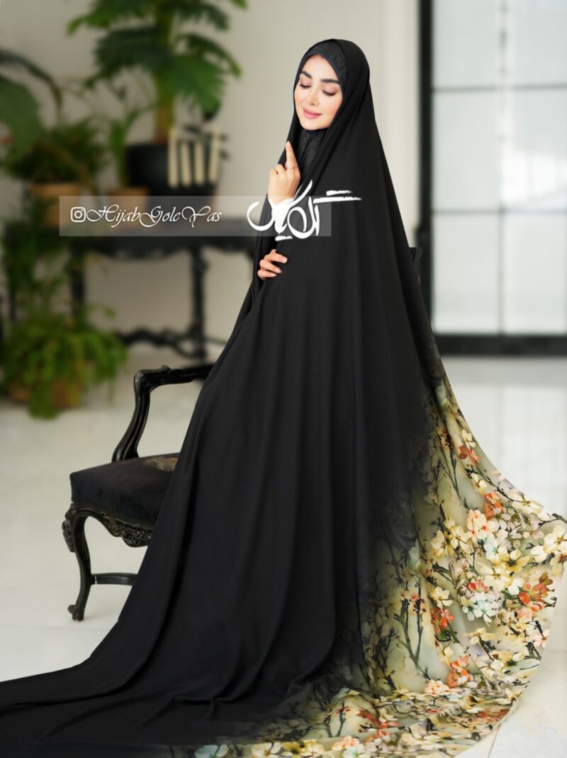 چادر رنگی نخ کریشه کد 6021 - Image 1