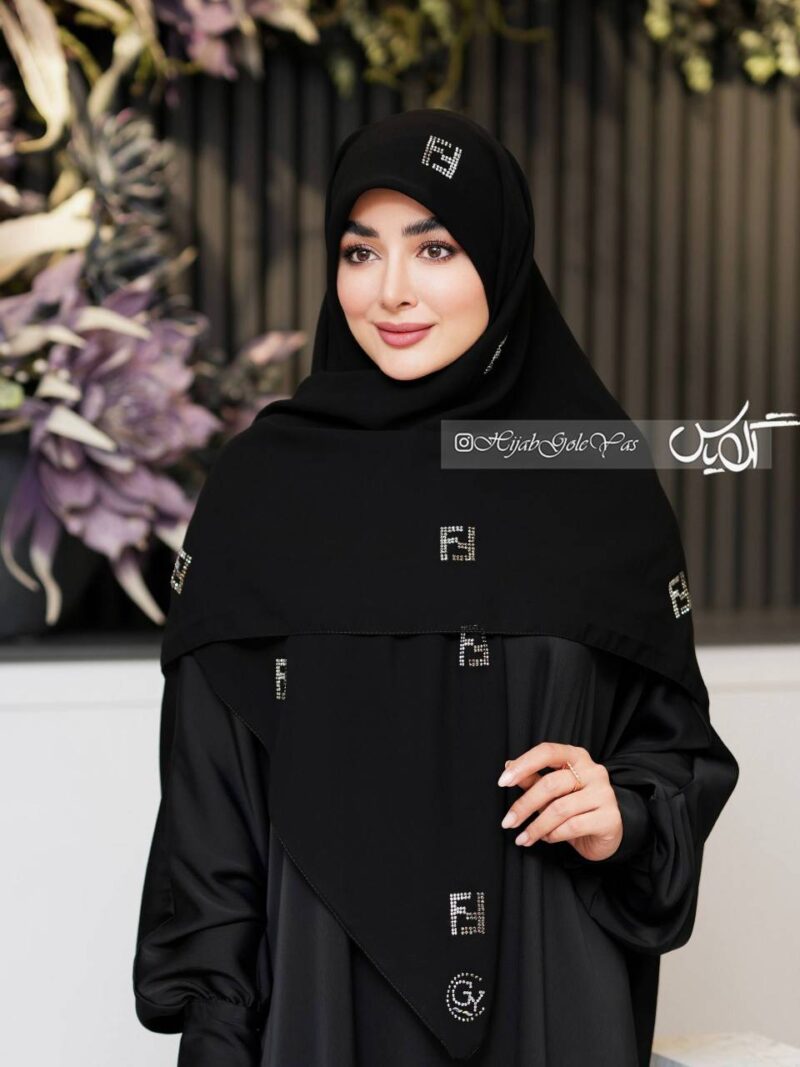 6032 روسری نگین دار کد 6033 - Image 1
