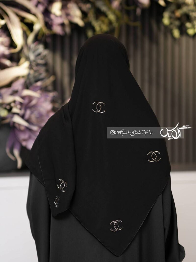 روسری نگین دار کد 6034 - Image 2