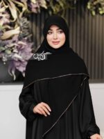 روسری نگین دار کد 6035
