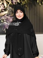 روسری نگین دار کد 6037