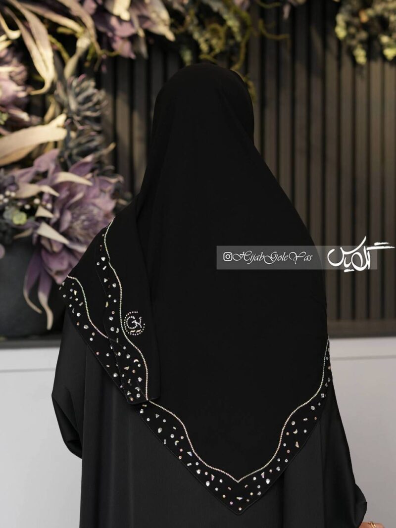 روسری نگین دار کد 6039 - Image 2