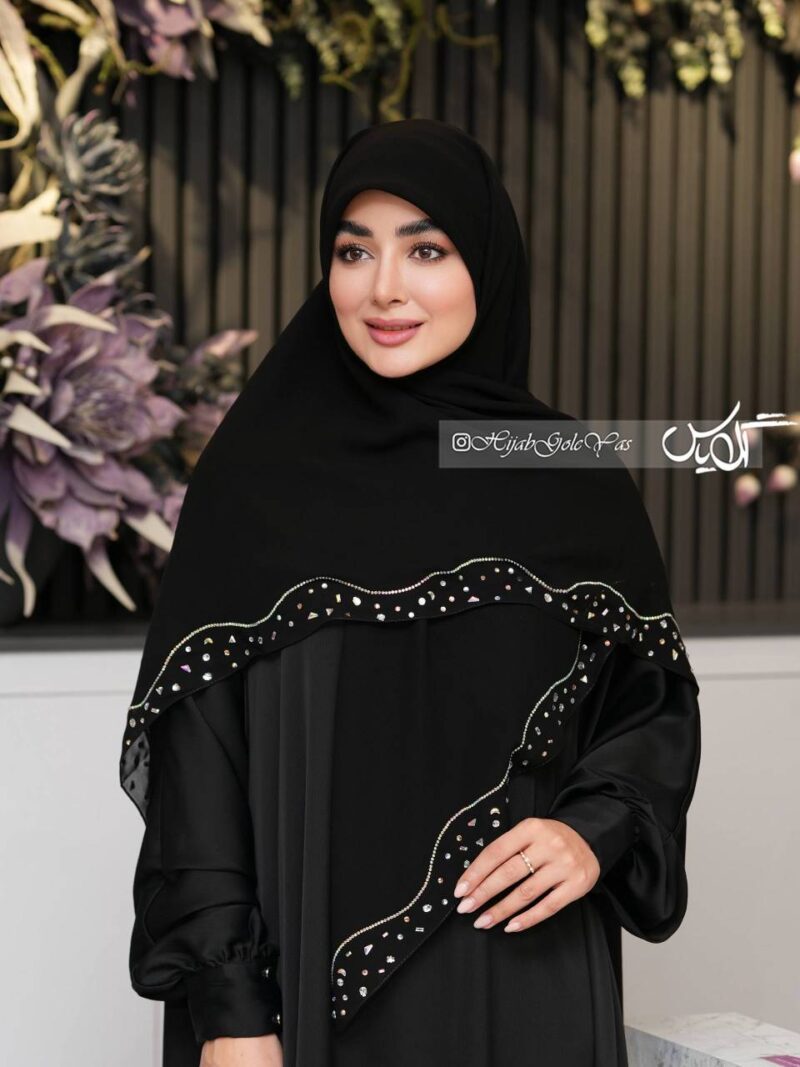 6039 روسری نگین دار کد 6039 - Image 1