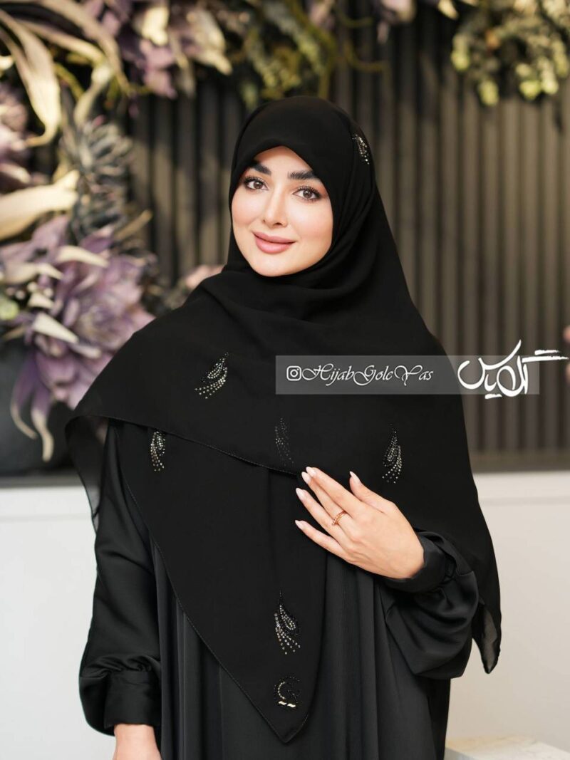 روسری نگین دار کد 6044 - Image 1