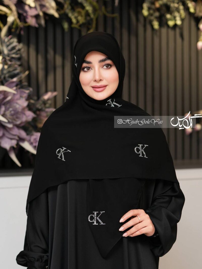 روسری نگین دار کد 6045 - Image 1