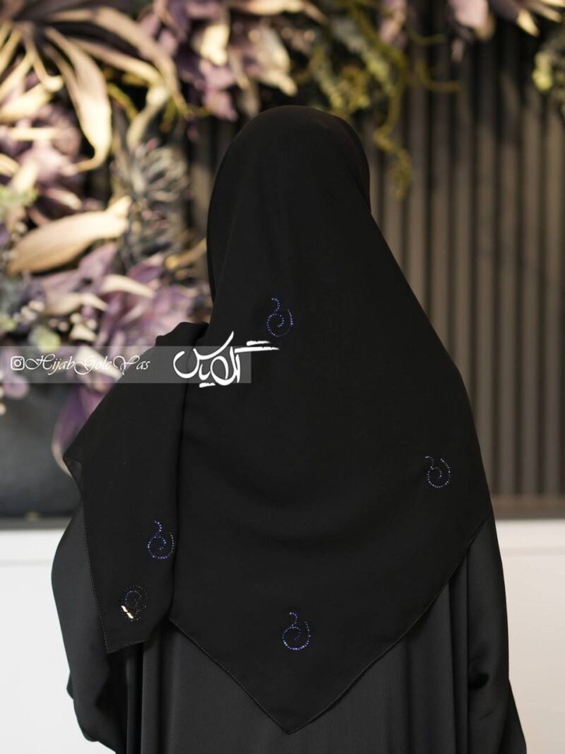 روسری نگین دار کد 6046 - Image 2