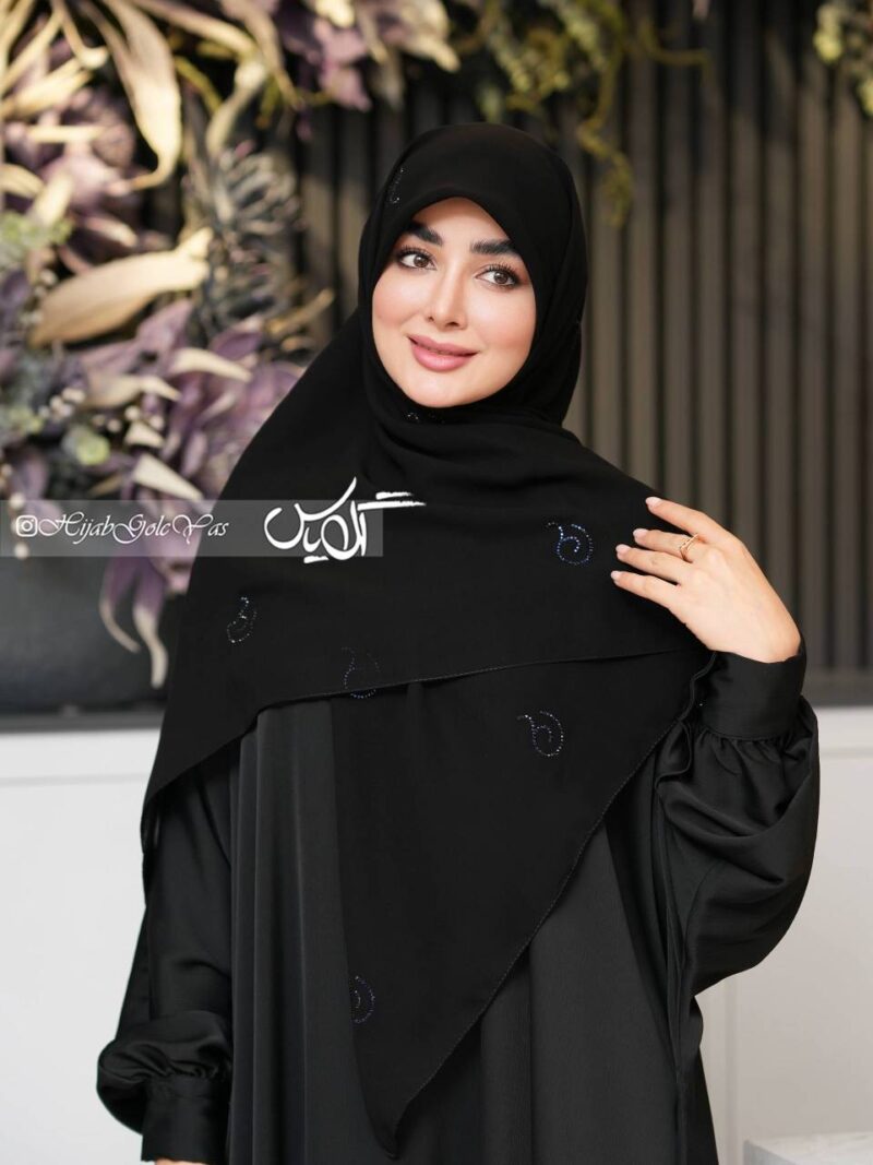 روسری نگین دار کد 6046 - Image 1