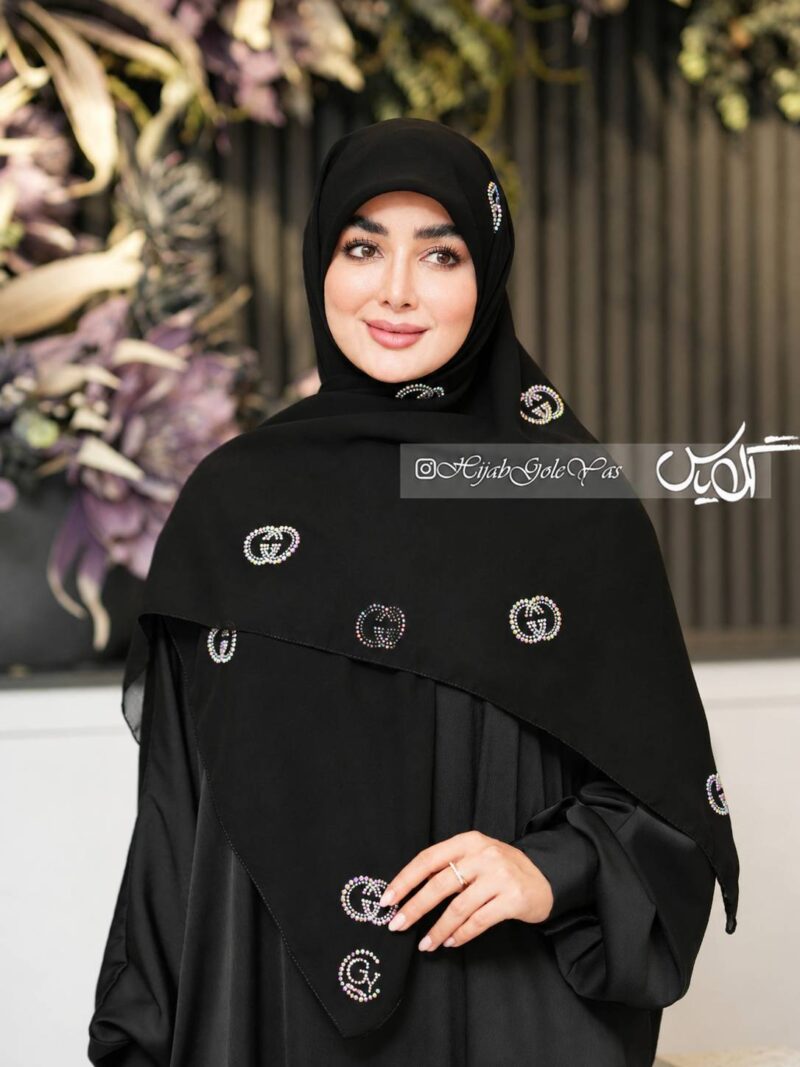 روسری نگین دار کد 6047 - Image 1