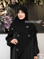 روسری نگین دار کد 6048
