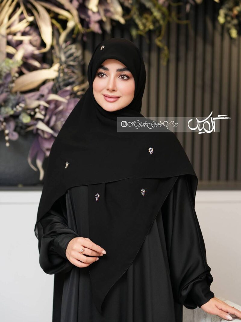 روسری نگین دار کد 6049 - Image 1