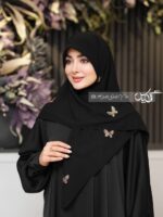 روسری نگین دار کد 6050