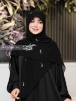 روسری نگین دار کد 6052