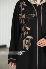مانتو عبا اماراتی کد 6068 - Image 3