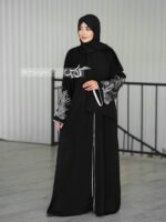 مانتو عبا اماراتی کد 6069