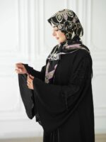 مانتو عبا اماراتی کد 6070 - Image 2