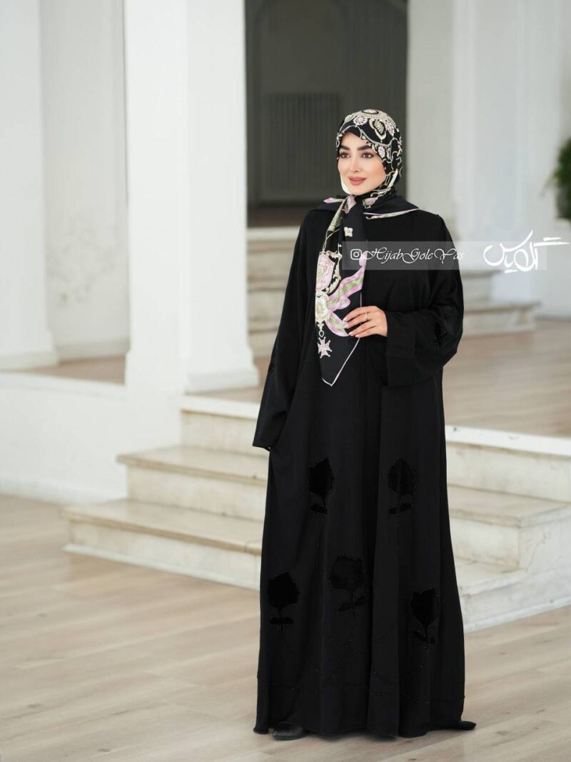 مانتو عبا اماراتی کد 6071 - Image 1