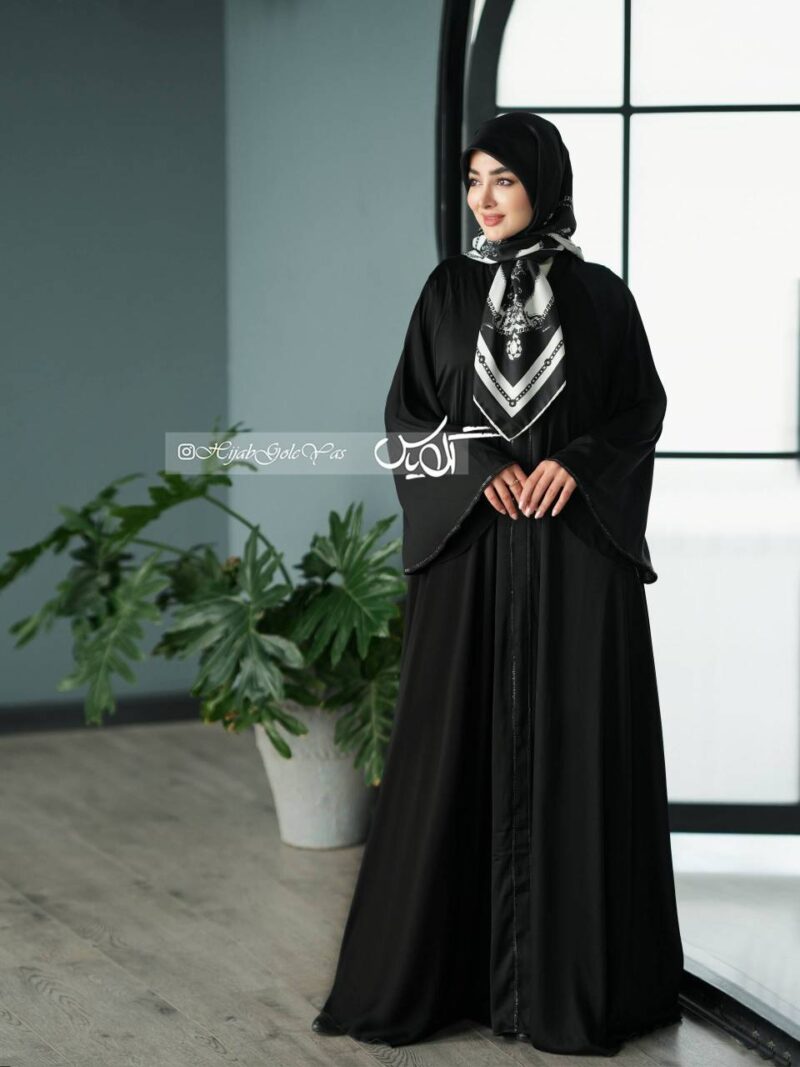 مانتو عبا اماراتی کد 6074 - Image 1
