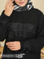 مانتو عبایی کد 6079 - Image 3