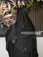 روسری مشکی نگین دار کد 6103 - Image 2