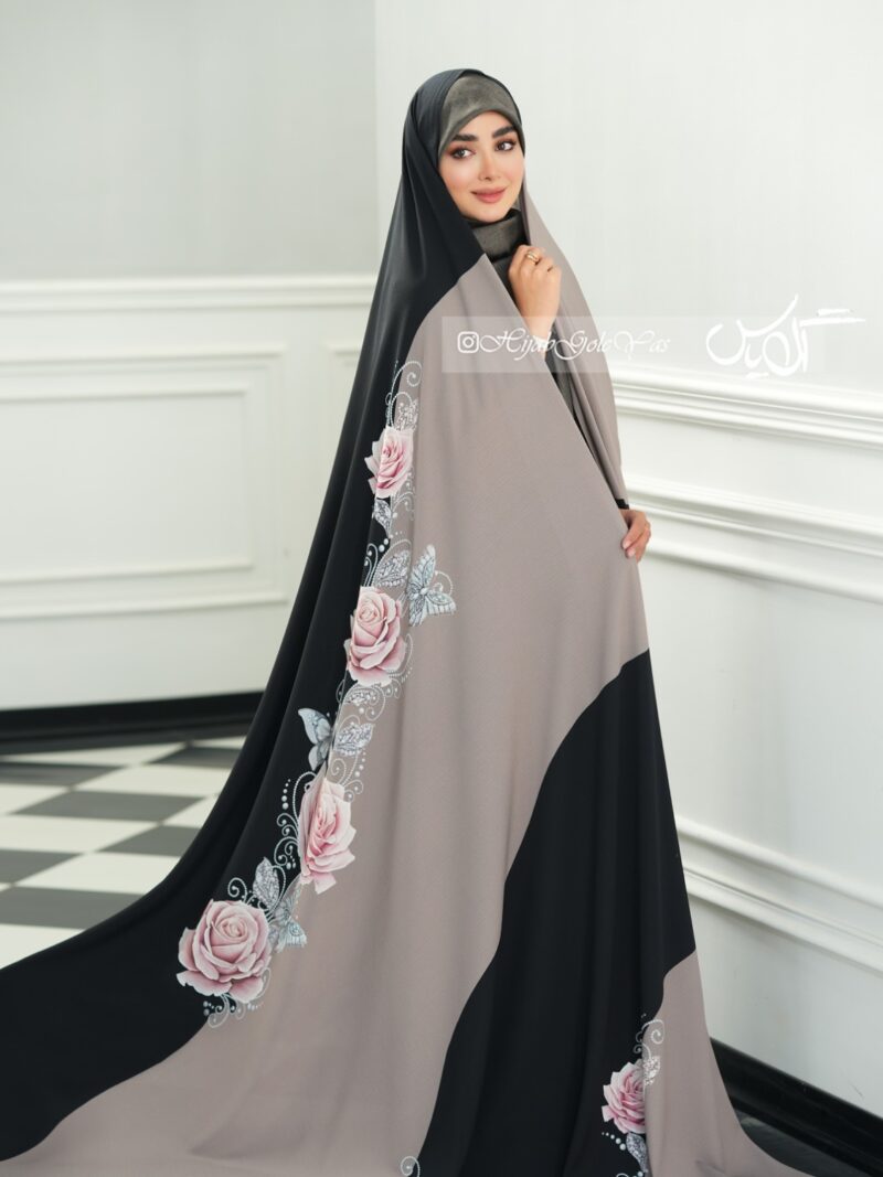 چادر رنگی نخ کریشه کد 6108 - Image 1