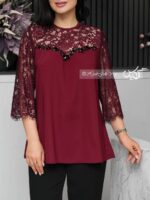شومیز گلنام کد 6128